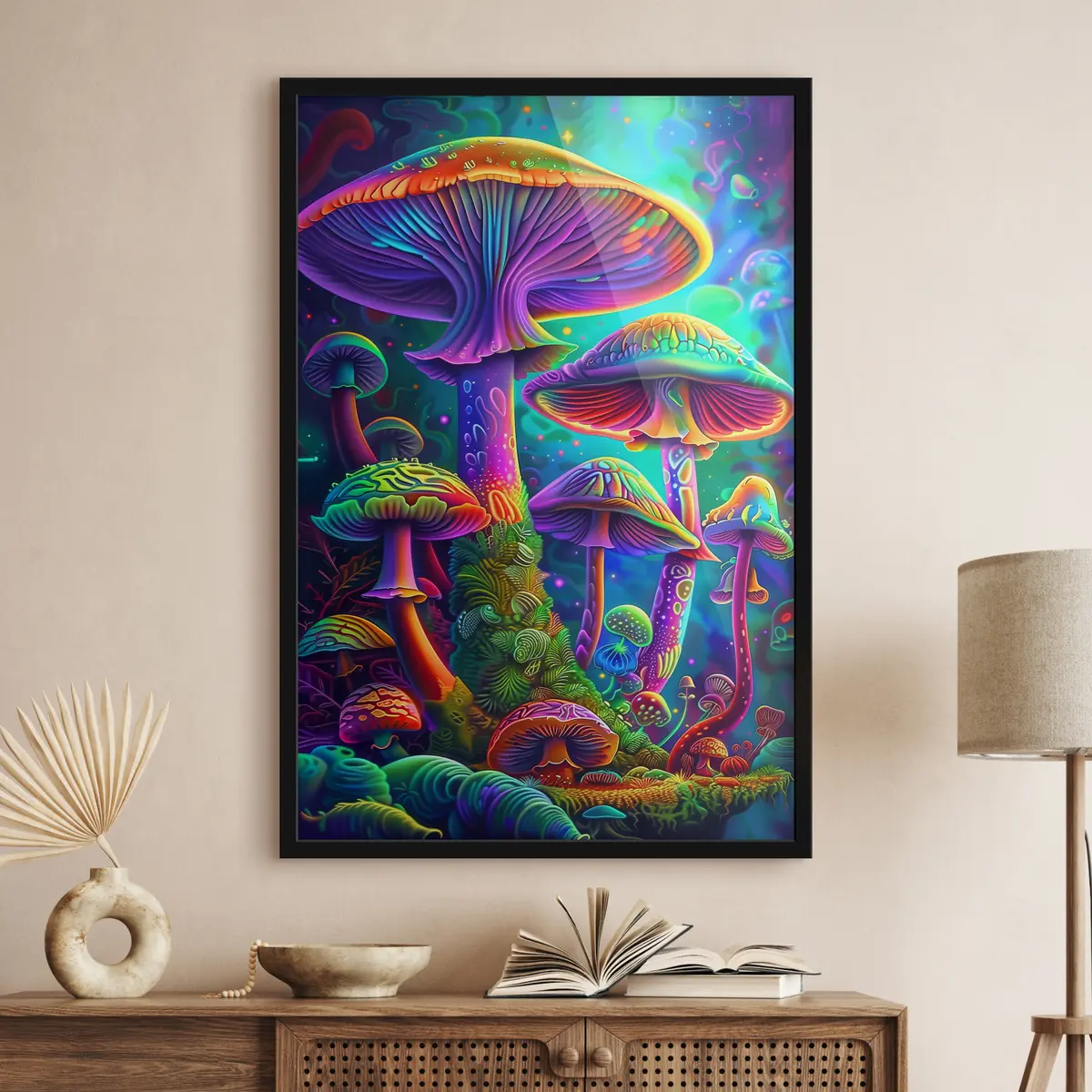 Plakat Abstraktsed seened f38056