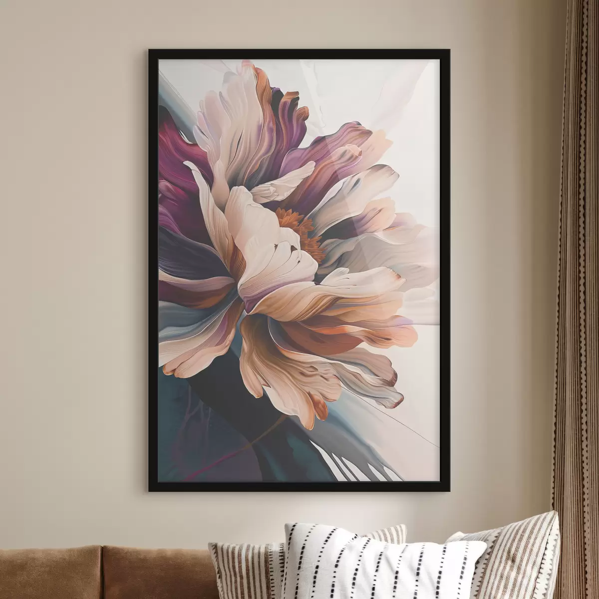 Plakat Pehmete toonidega elegantsed kroonlehed f38143