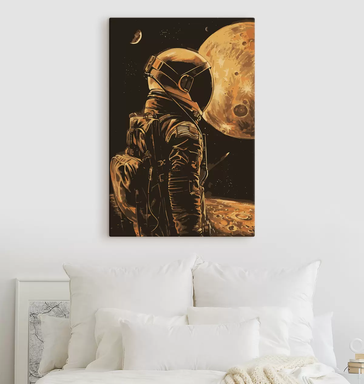 Pilt Astronaut vaatab planeeti s38314