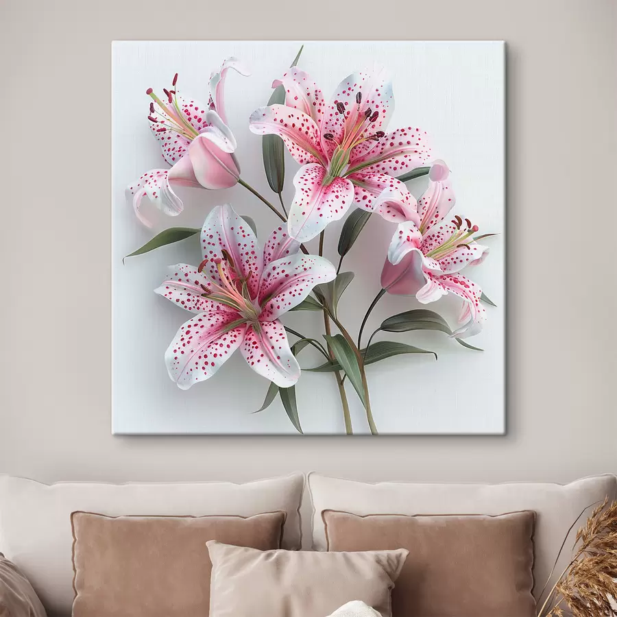 Pilt Õrnade liiliate kimp s38247