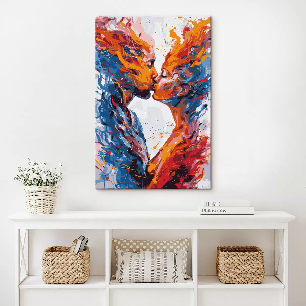 Pilt Erinevate värvide plahvatus s38410