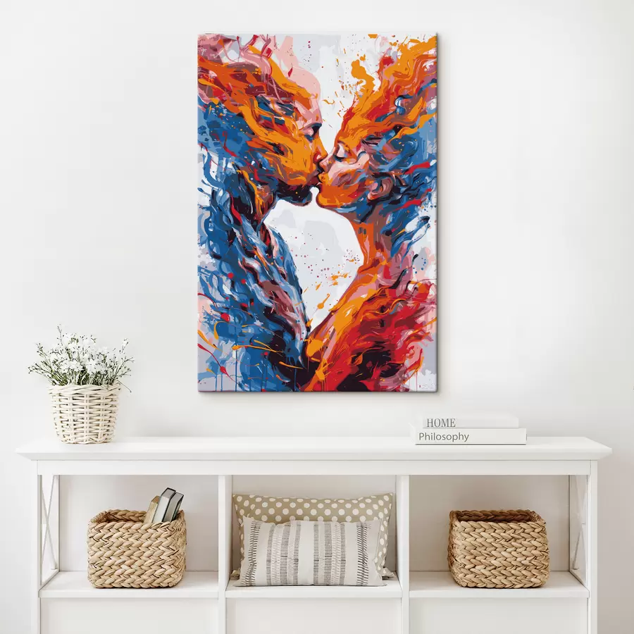 Pilt Erinevate värvide plahvatus s38410