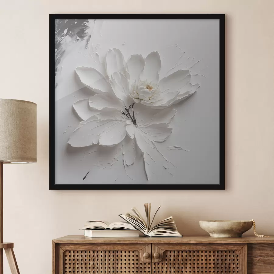 Fototapeedid Valge lill õlis f38303