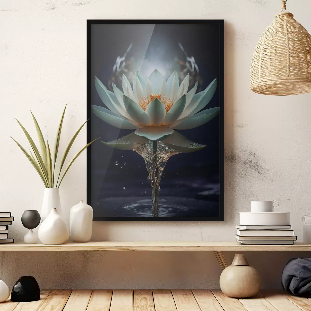 Plakat Kasvav liilia f38435