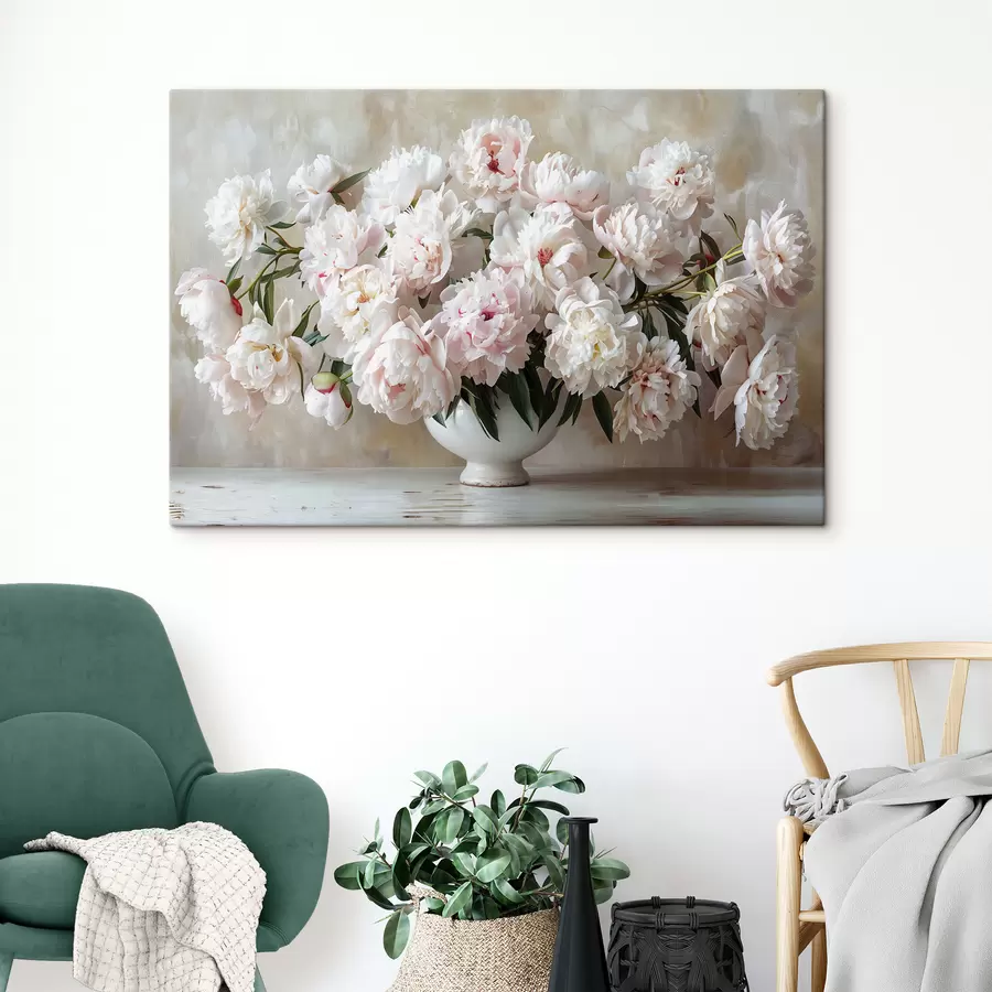 Pilt Heledad pojengid vaasis s38461