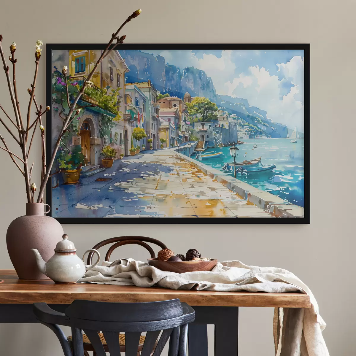 Plakat Muldkeha mere ääres f38449