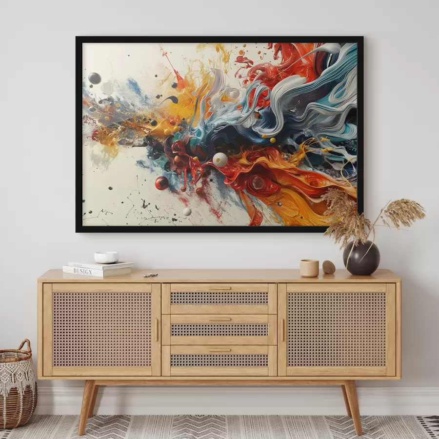 Fototapeedid Abstraktne taust värvipritsmed f38457