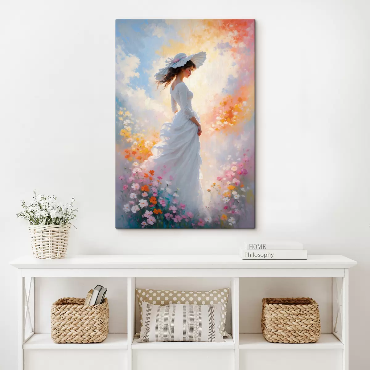 Pilt Tüdruk lilles s38570