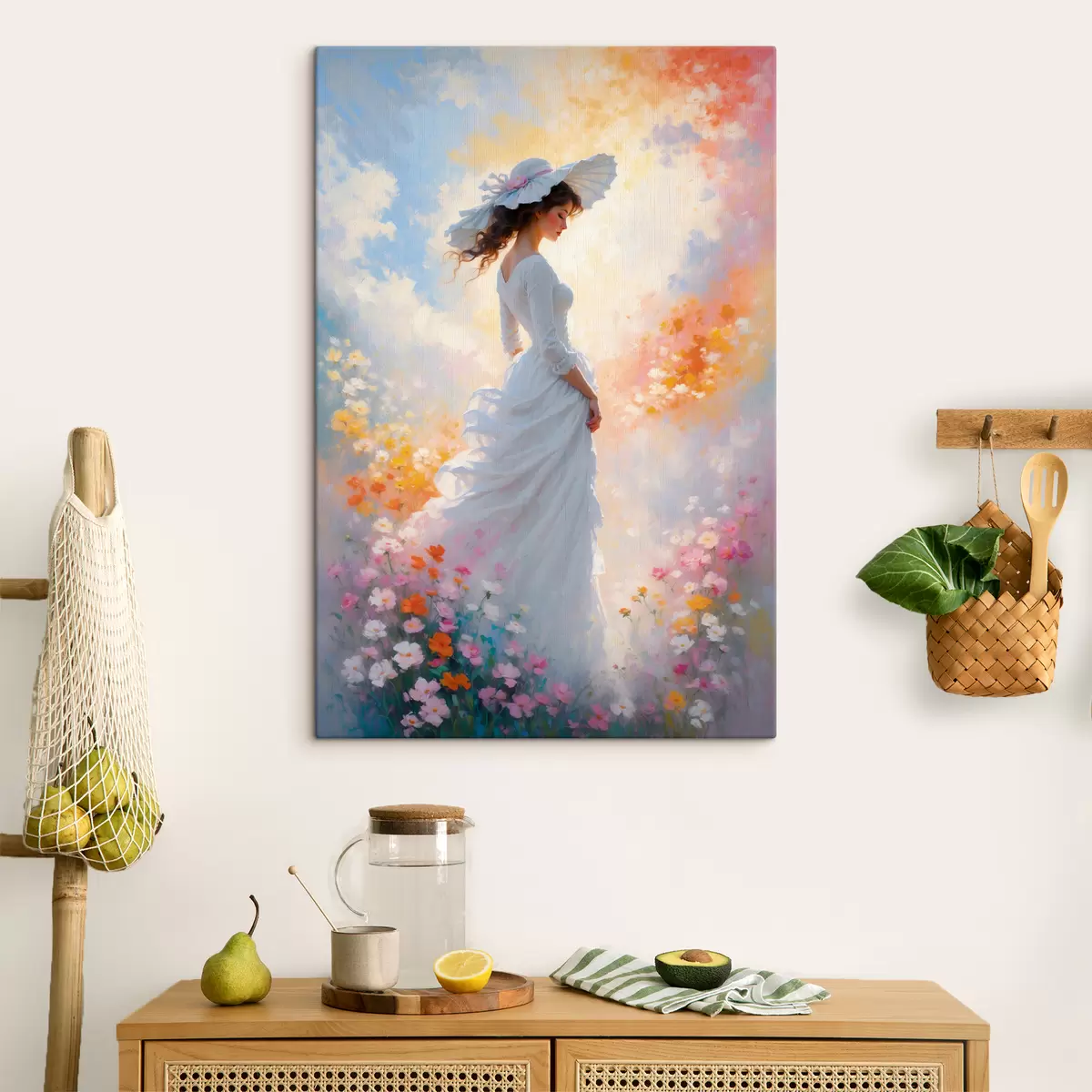 Pilt Tüdruk lilles s38570