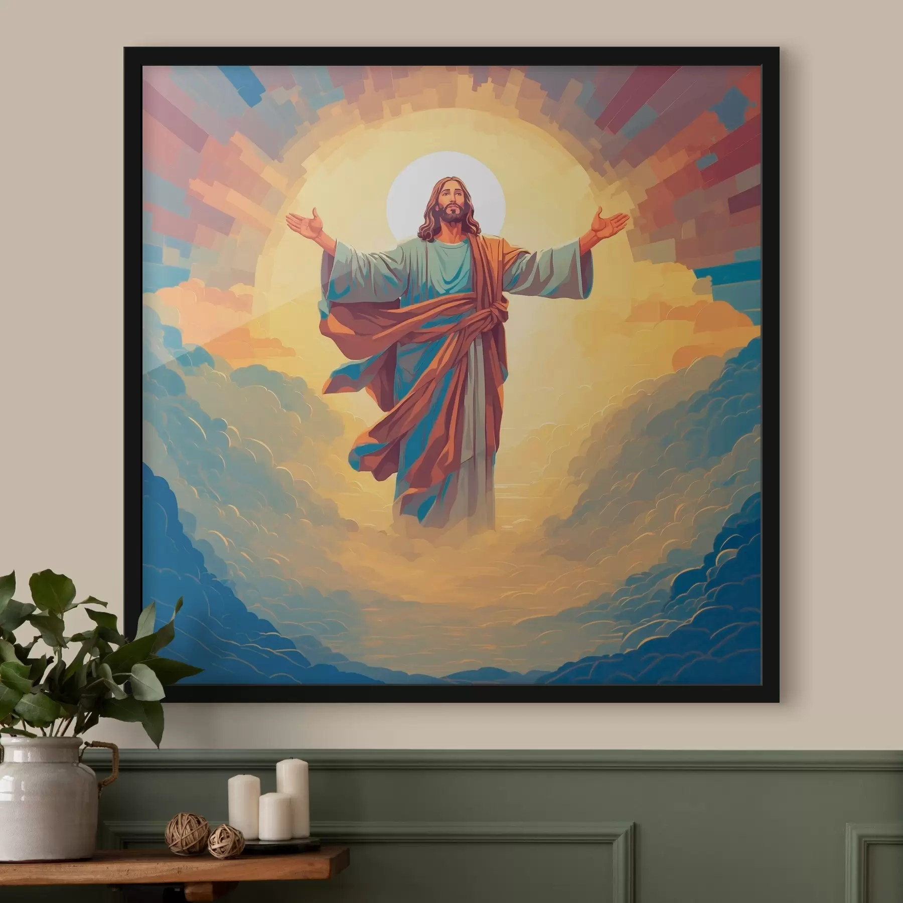 Pilt Jeesuse taevaminek f38614