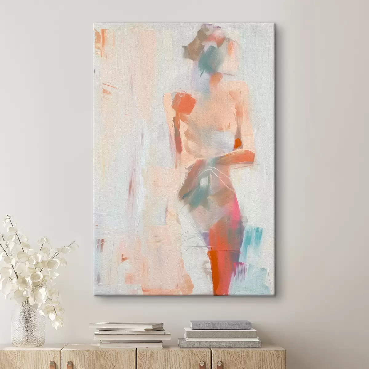 Pilt Naise abstraktsiooni siluett uus trend s38783