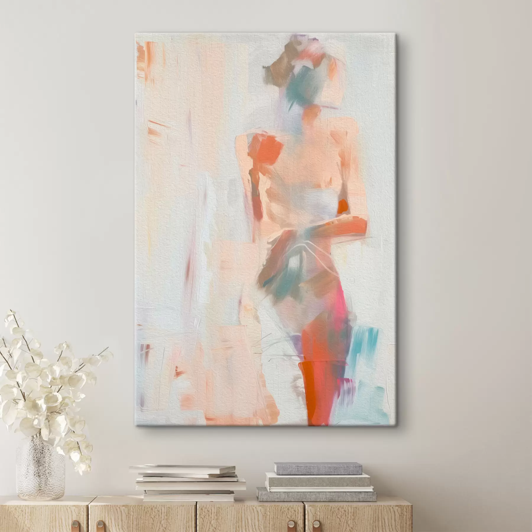 Fototapeedid Naise abstraktsiooni siluett uus trend s38783