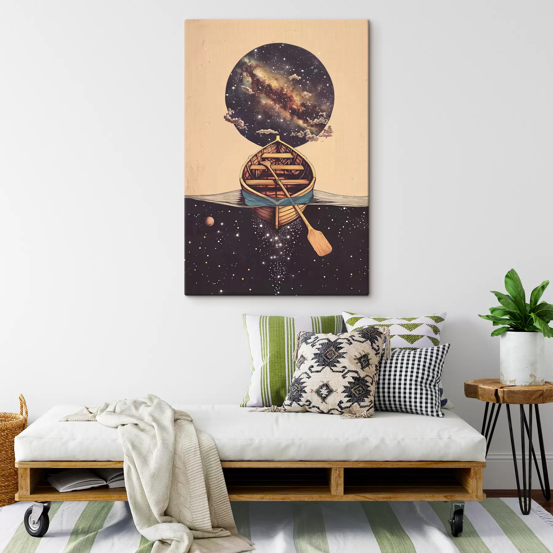 Pilt Kosmose stiilis paat s38635