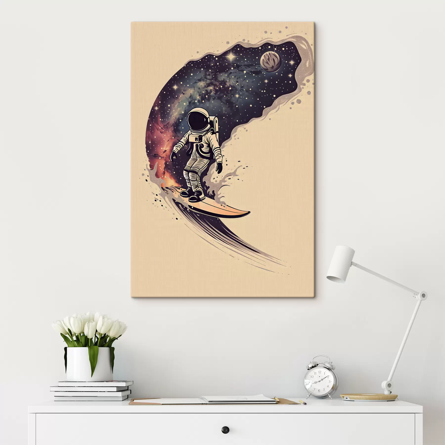 Pilt Astronauti surfar s38636