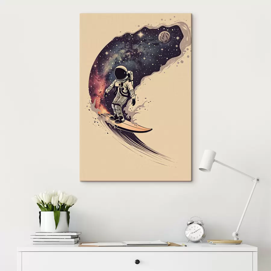 Pilt Astronauti surfar s38636