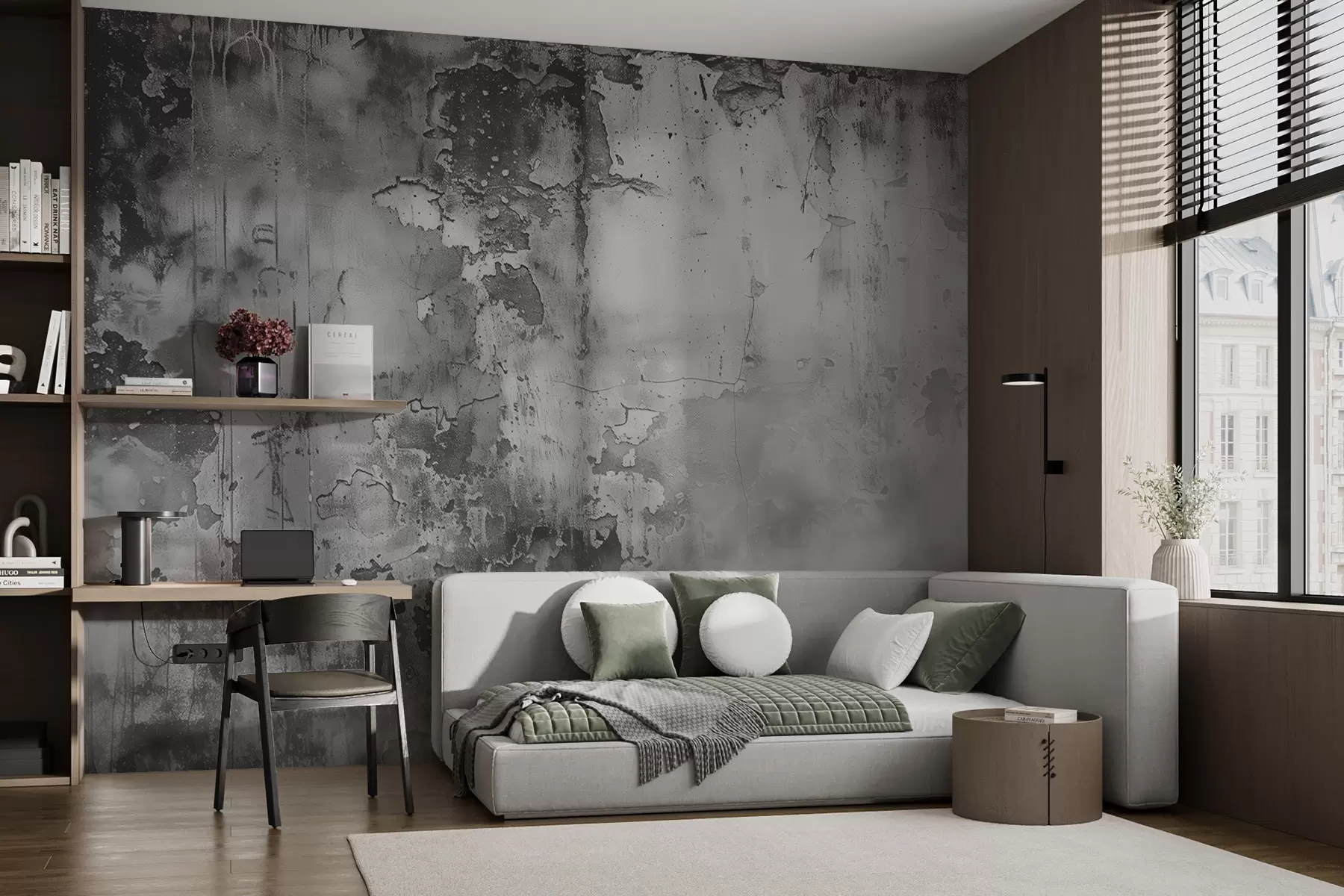 Fototapeedid Hall räbal sein ja suits w00766