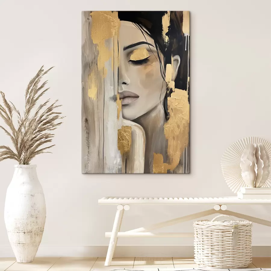 Fototapeedid Tüdruk värviga s38793