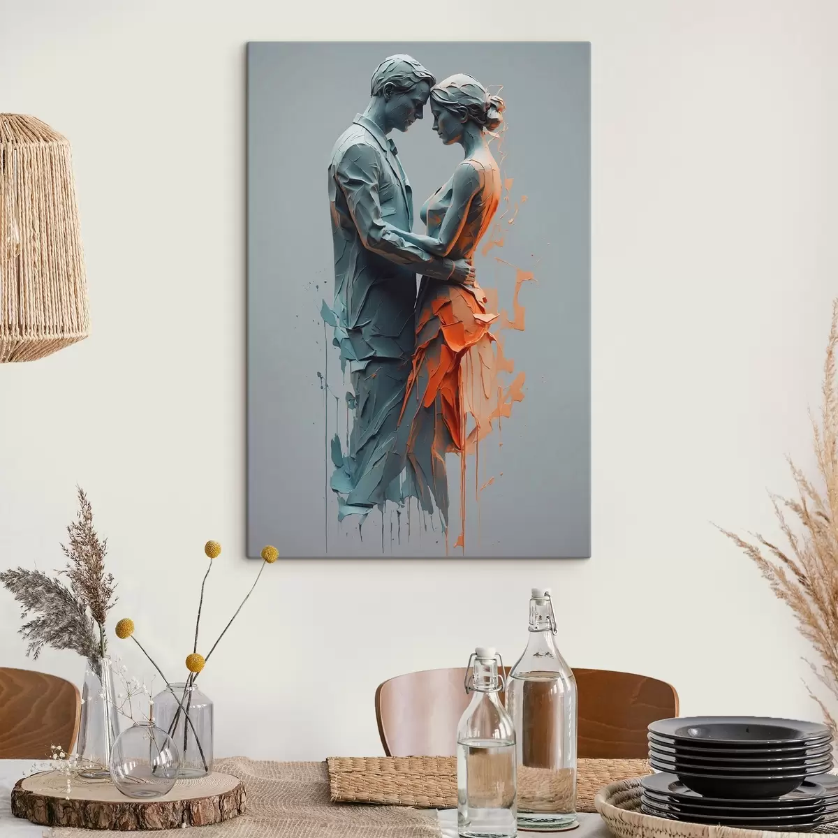 Pilt Abstraktne paar tantsus s38851