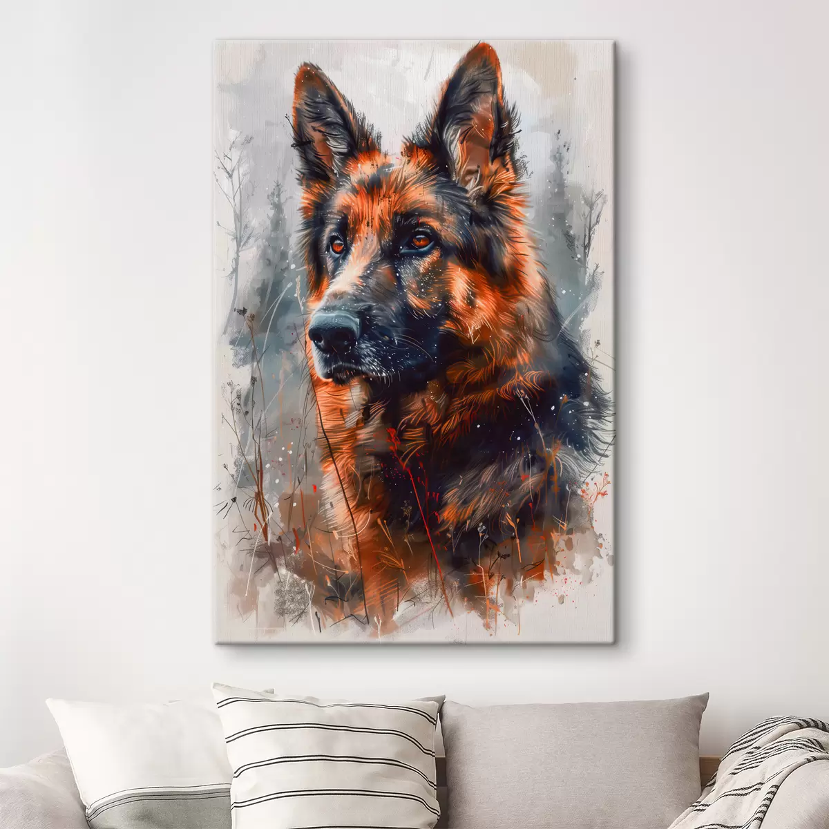 Pilt Saksa lambakoera portree s38995