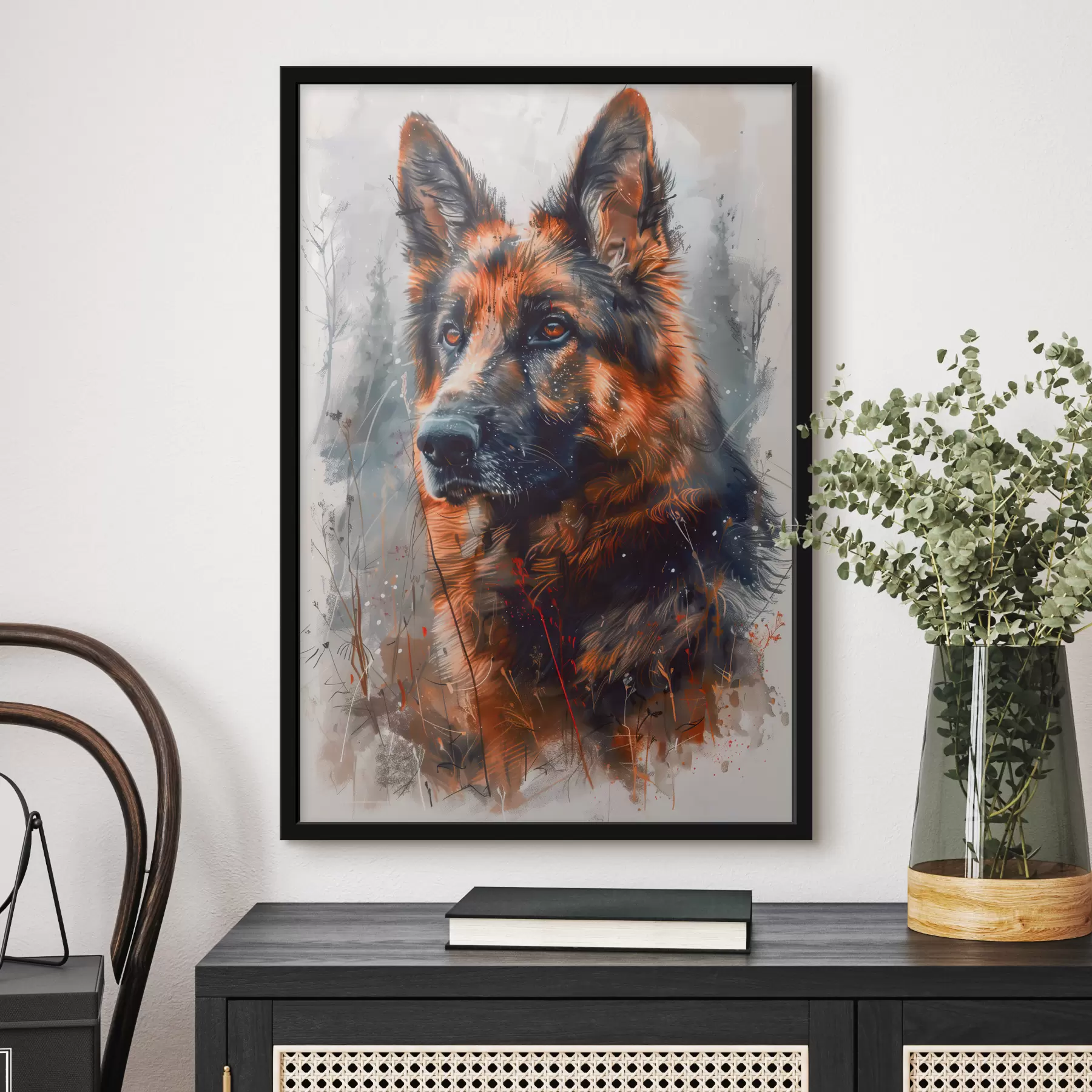 Pilt Saksa lambakoera portree f38995