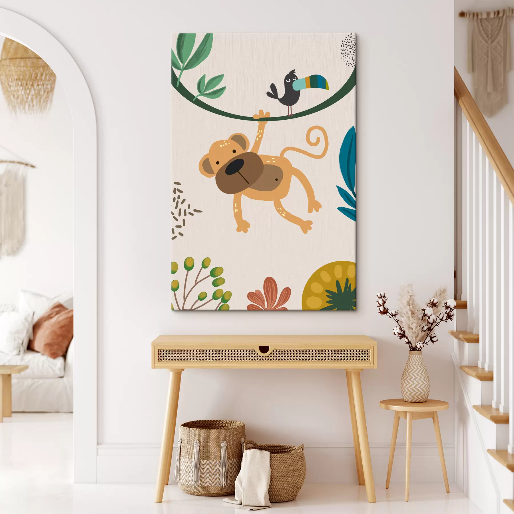 Fototapeedid Ahv džunglis safari stiilis, boho s39094