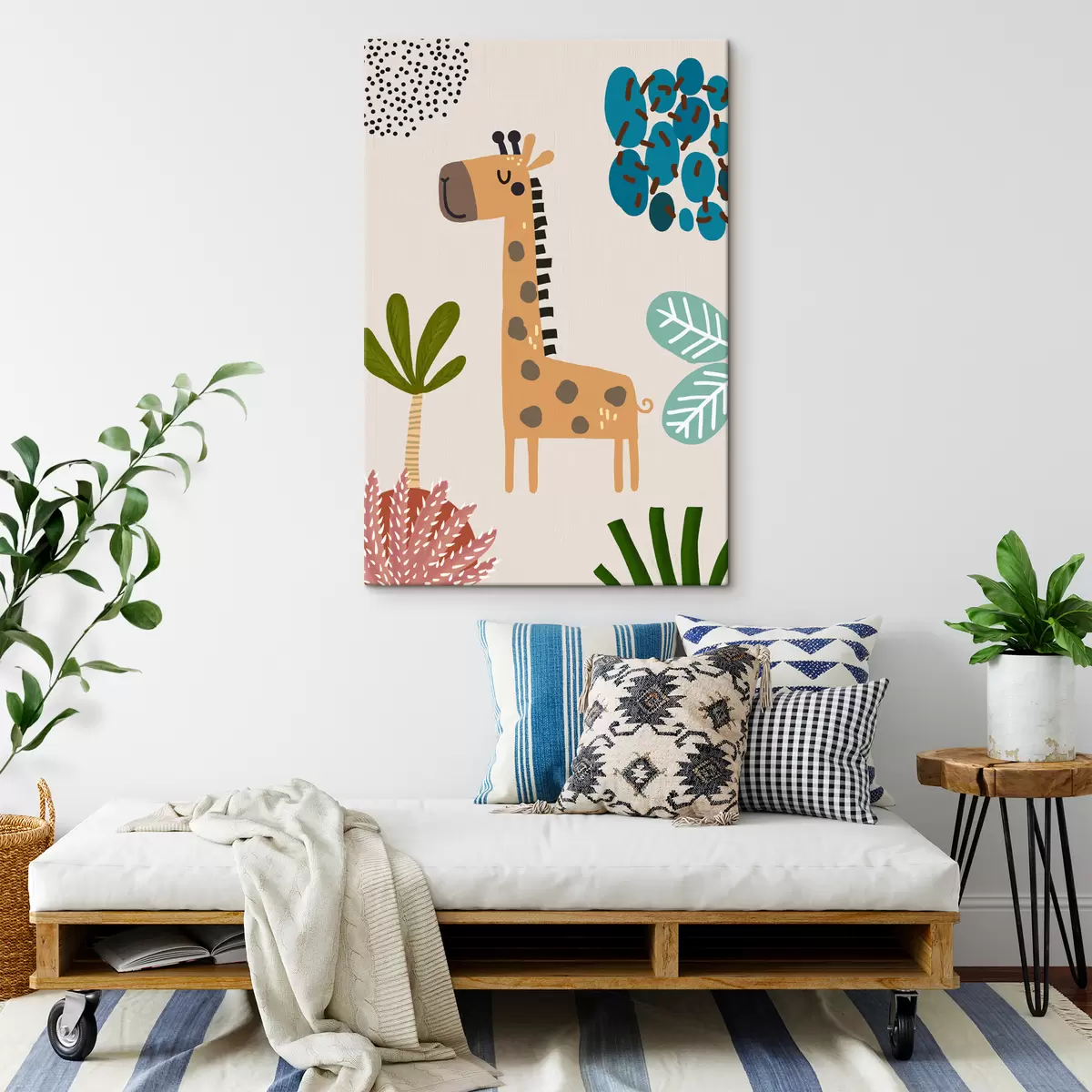 Pilt Kaelkirjak džunglis safari stiilis, boho s39096