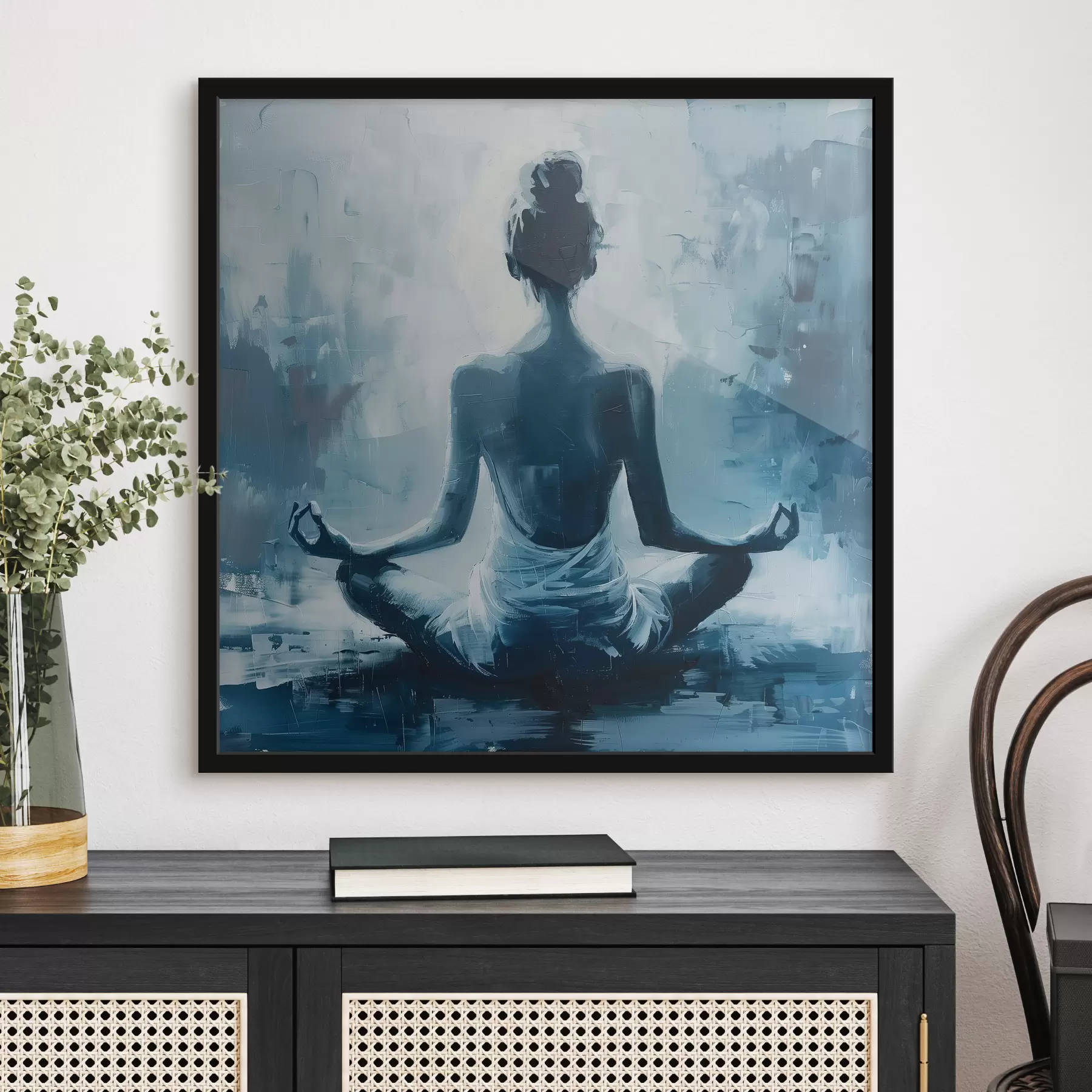 Fototapeedid Tüdruk lõõgastub jooga f39079