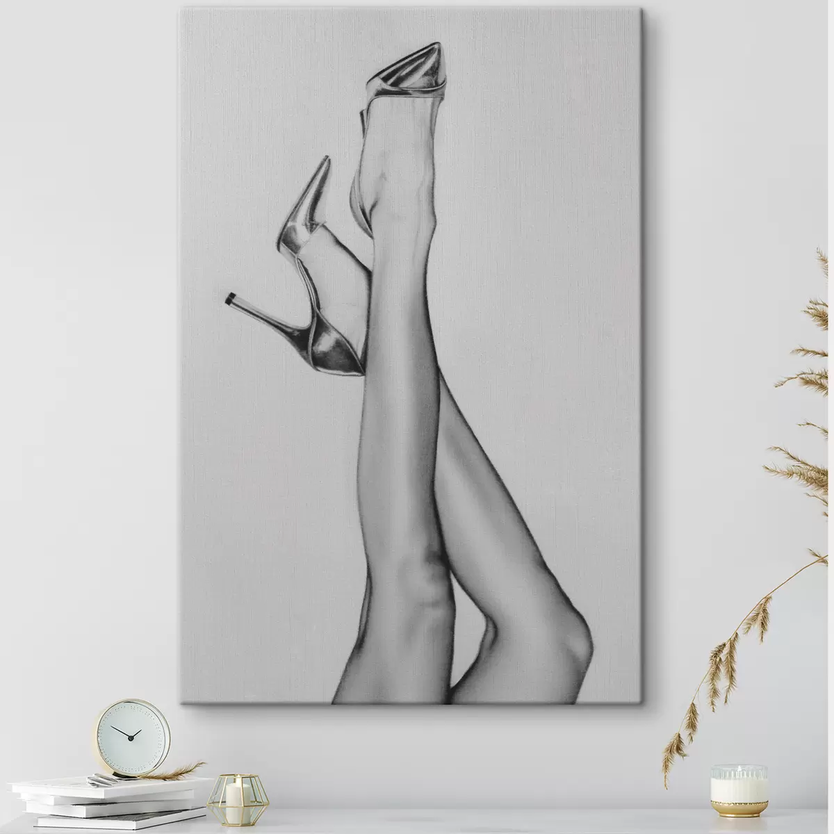 Pilt Modelljalad kontsadel mood illustarioon kunst uus trend s39110