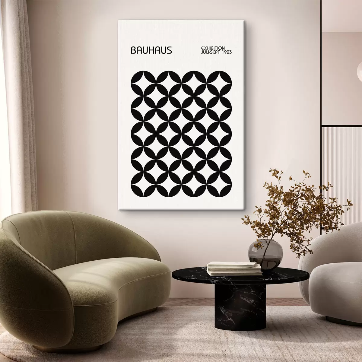 Pilt Bauhausi geomeetriline abstraktsioon s39259