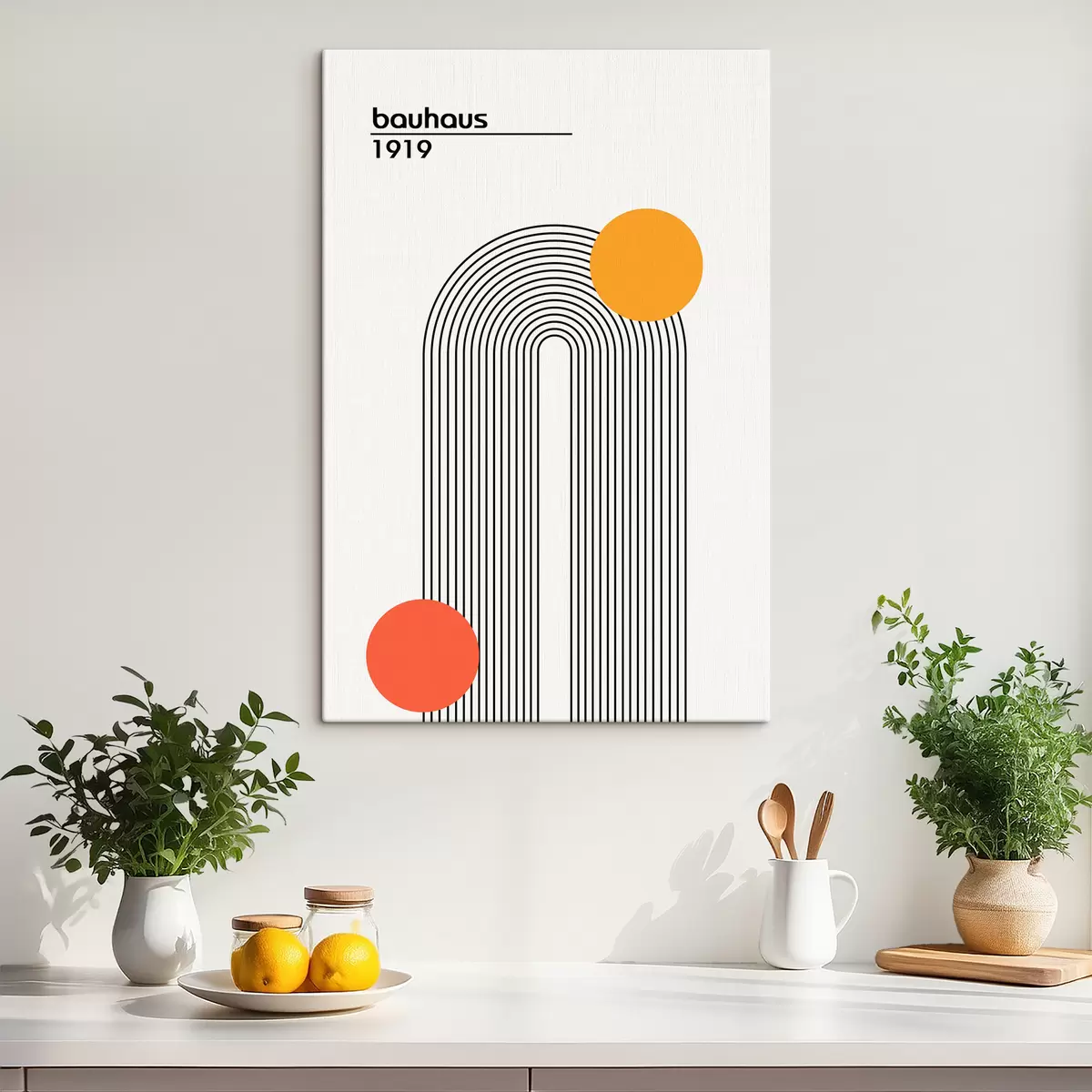 Pilt Bauhausi geomeetriline abstraktsioon s39260