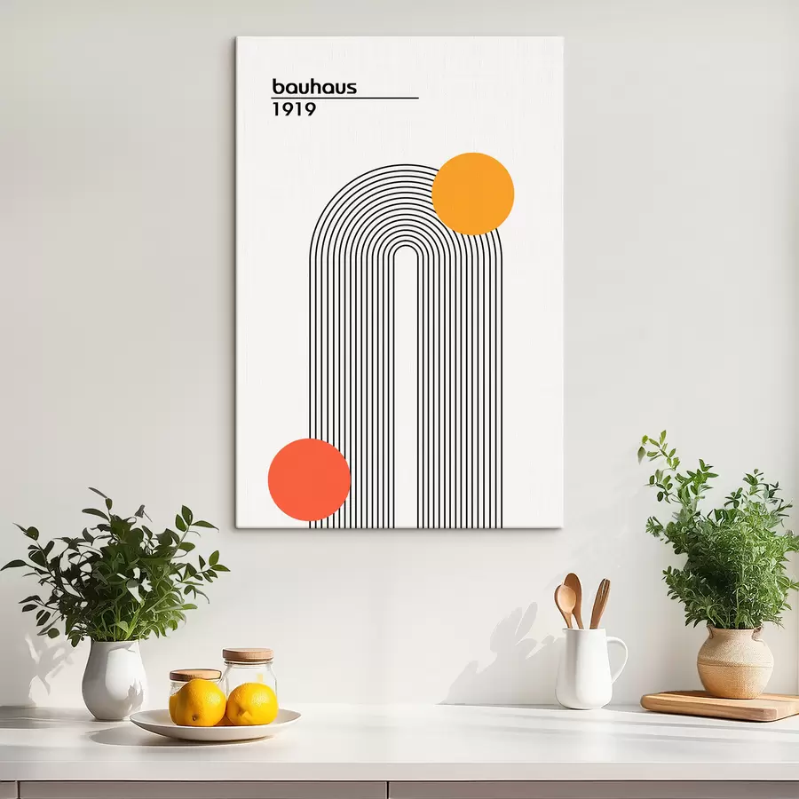 Pilt Bauhausi geomeetriline abstraktsioon s39260