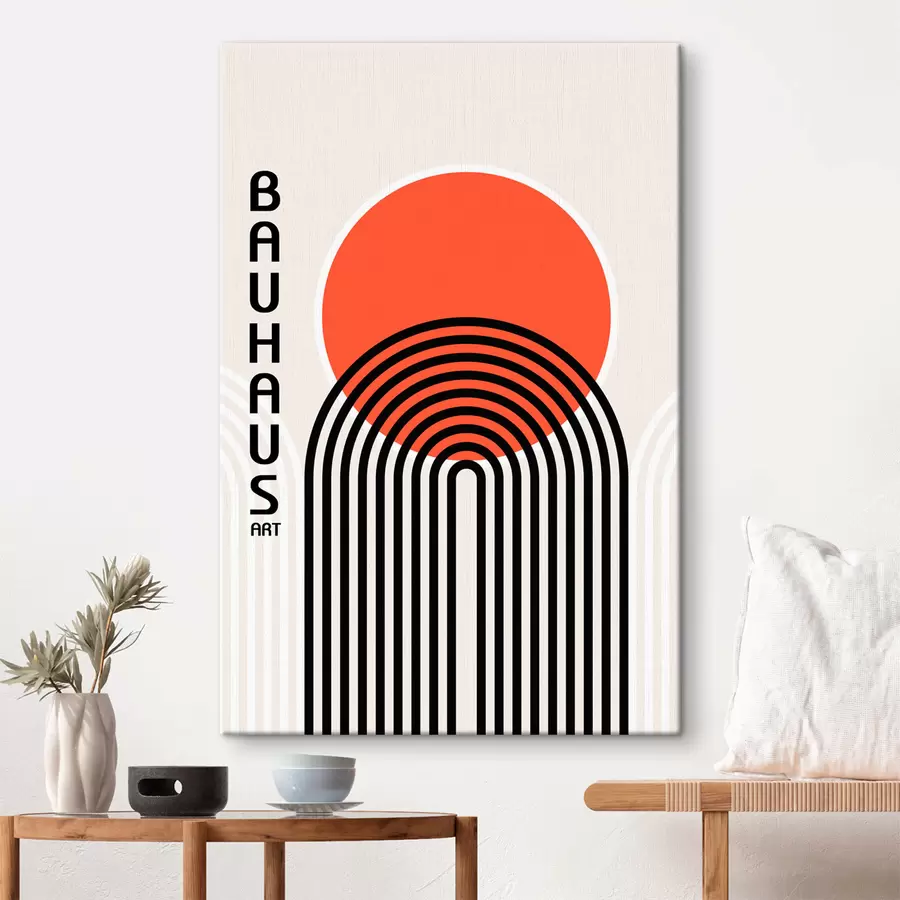 Pilt Bauhausi geomeetriline abstraktsioon s39261