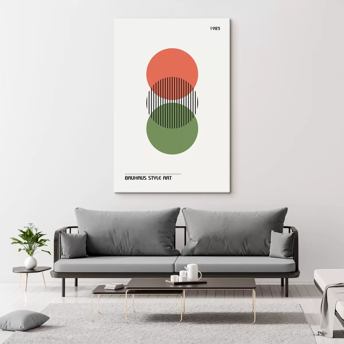 Pilt Bauhausi geomeetriline abstraktsioon s39263