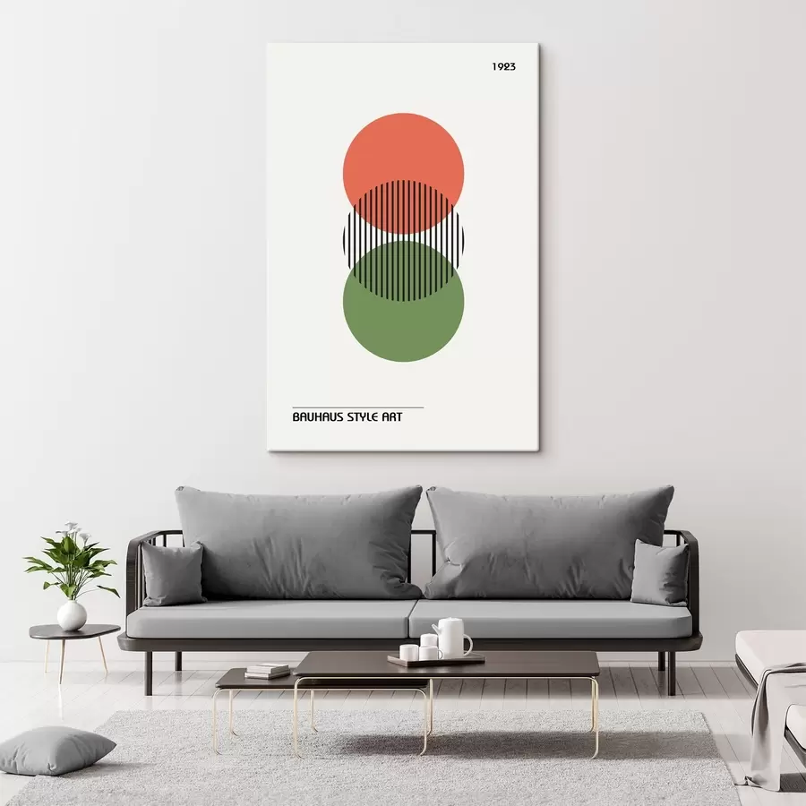 Fototapeedid Bauhausi geomeetriline abstraktsioon s39263