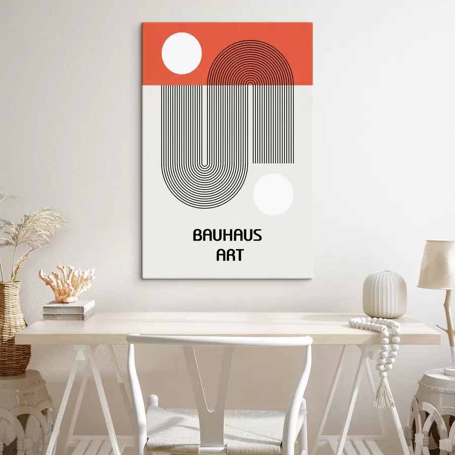 Fototapeedid Bauhausi geomeetriline abstraktsioon s39273