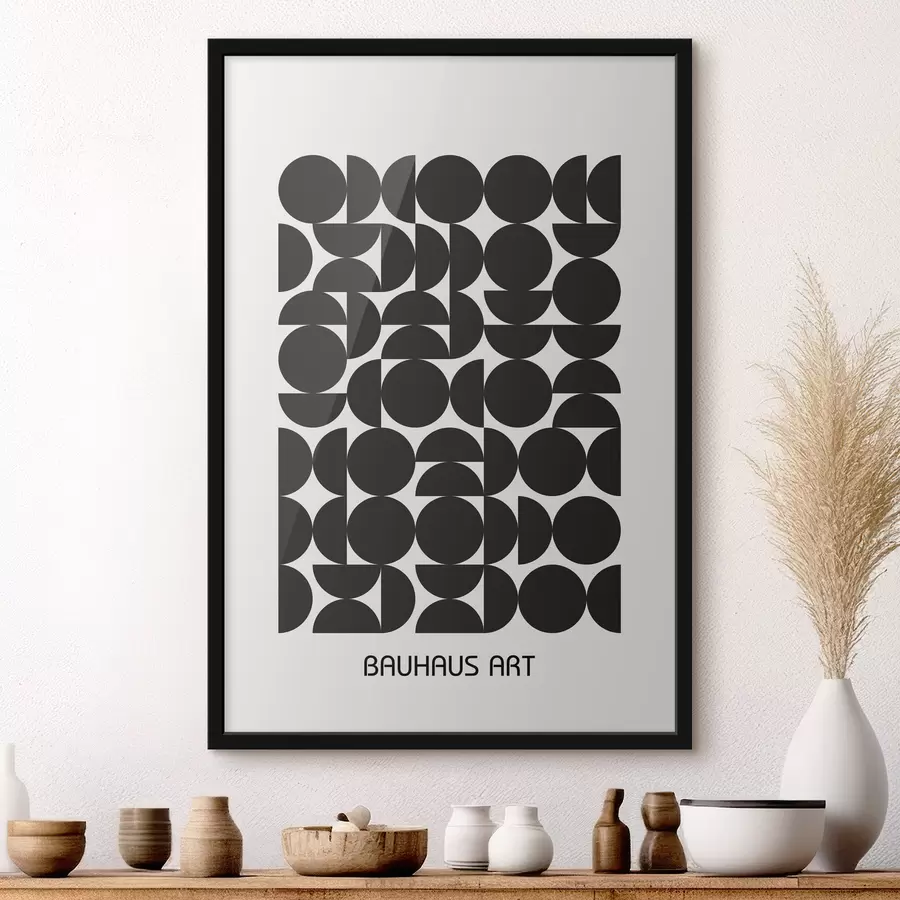 Pilt Bauhausi geomeetriline abstraktsioon f39267