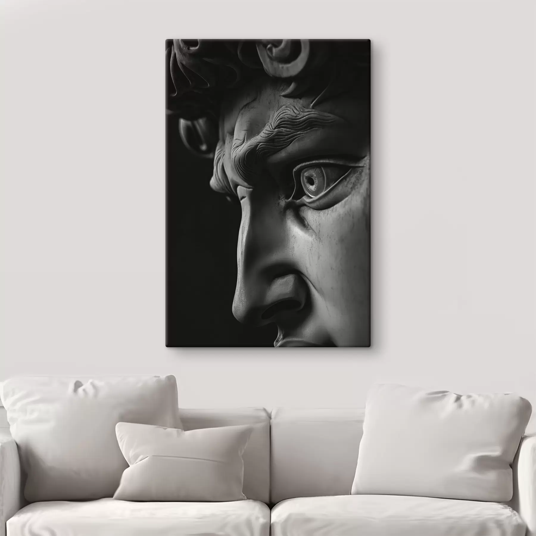 Fototapeedid Taaveti lähiportree profiilis s26124