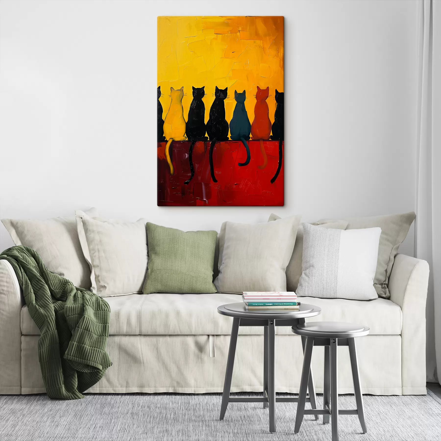 Pilt Kassid värvides s39309