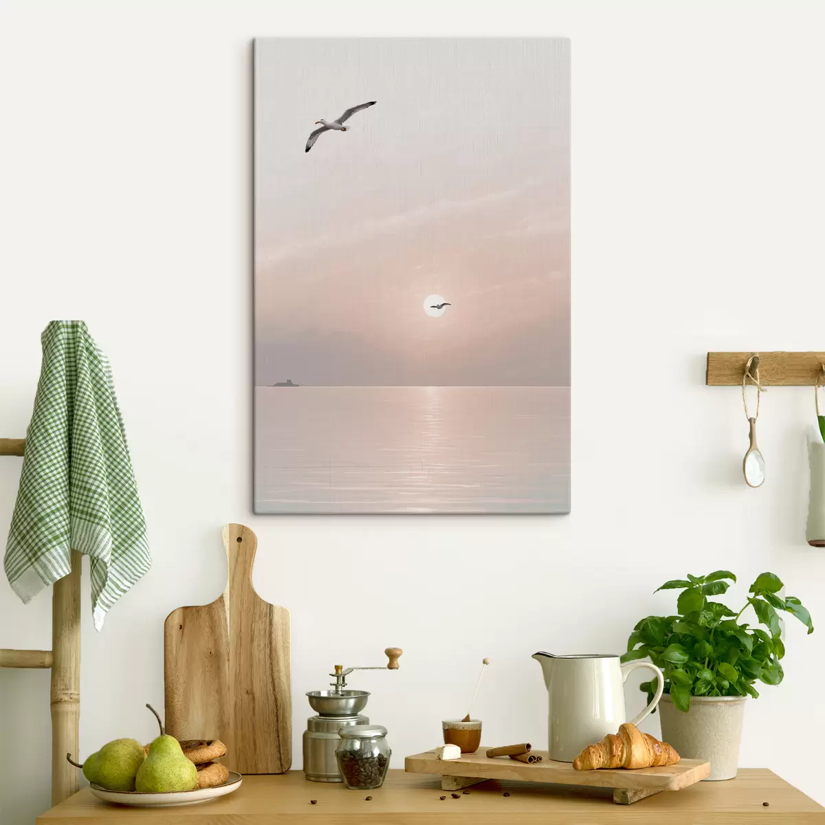 Pilt Mere kohal lendavad kajakad s39152