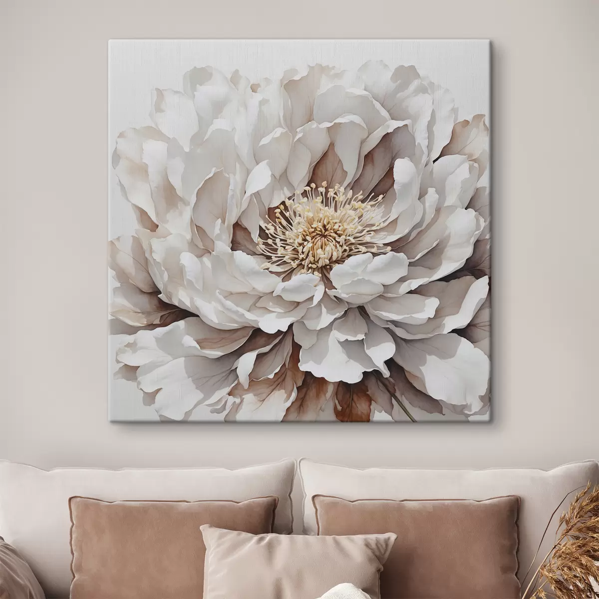 Pilt Valge lille lähivõte s39178