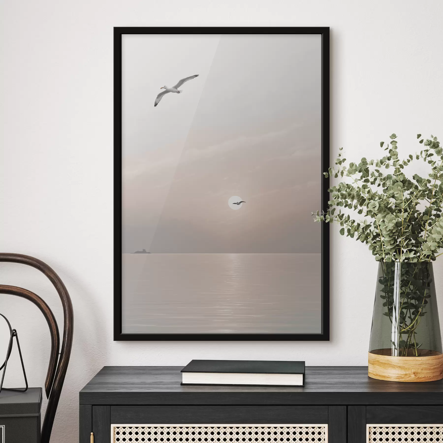 Fototapeedid Mere kohal lendavad kajakad f39152