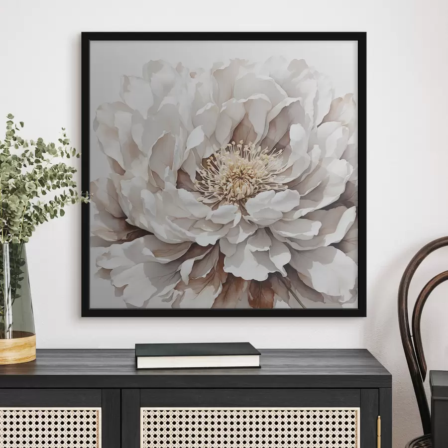 Fototapeedid Valge lille lähivaade f39178