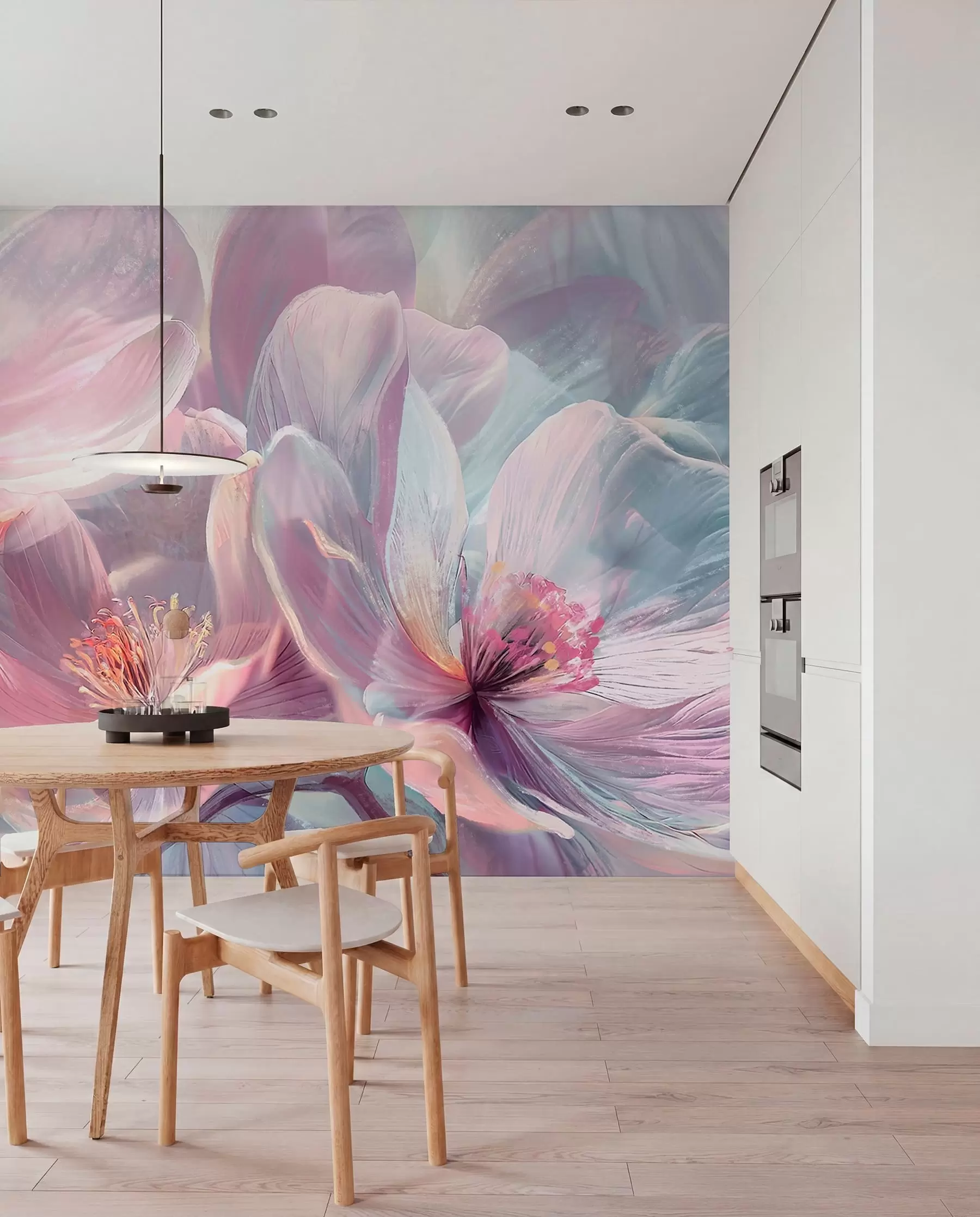 Fototapeedid Õied roosas kumas w01307