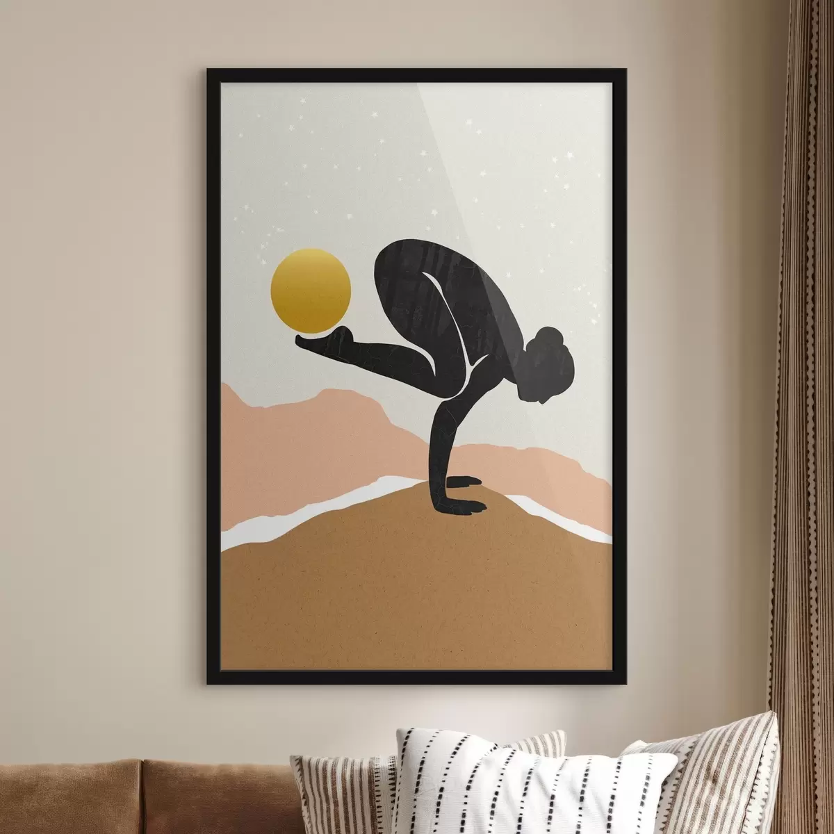 Plakat Energia tasakaalustamine graatsilise vormiga f37507