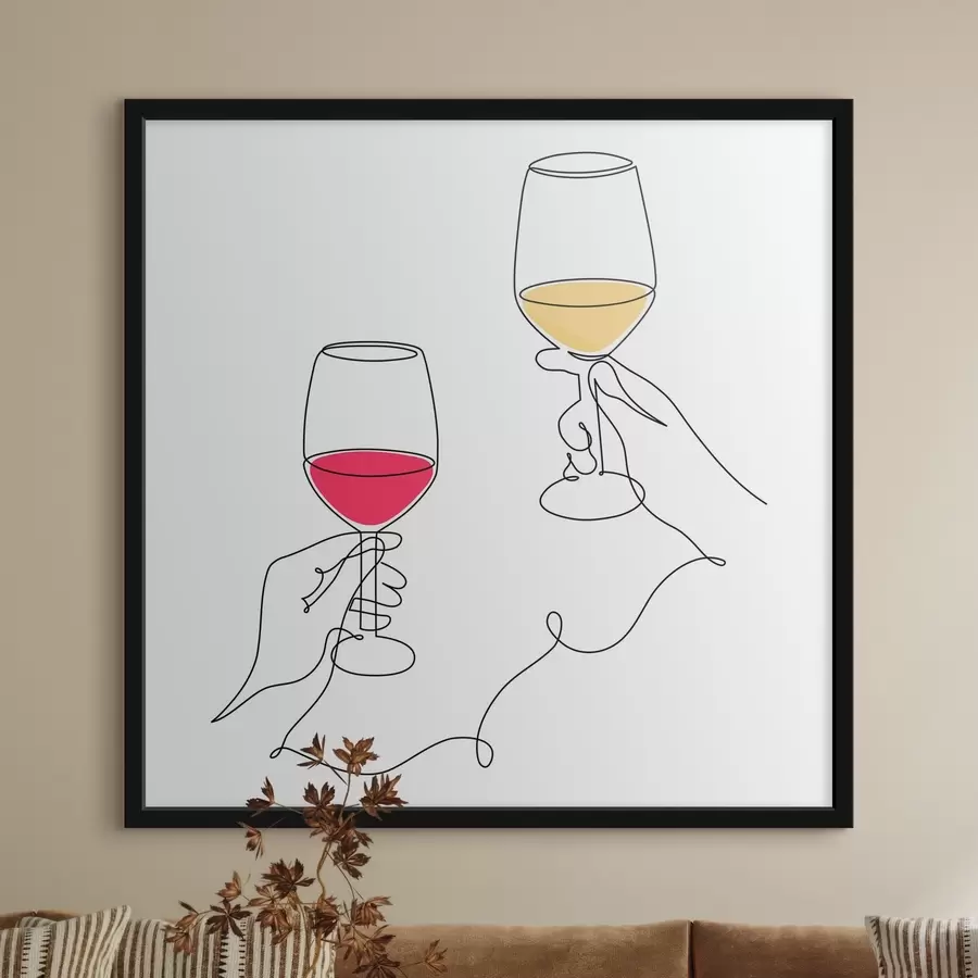 Fototapeedid Tervitame sõprust ja häid aegu f37746