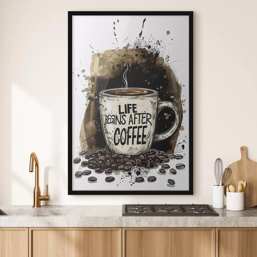 Fototapeedid Kohvitass kirjaga f39445