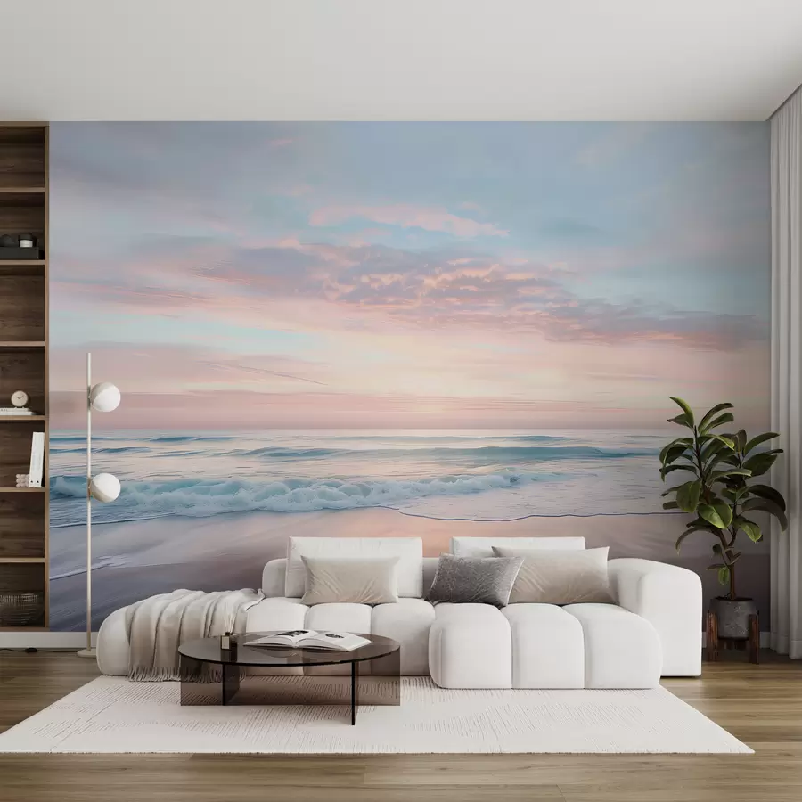 Fototapeedid Pehme muldkeha mere ääres w07935