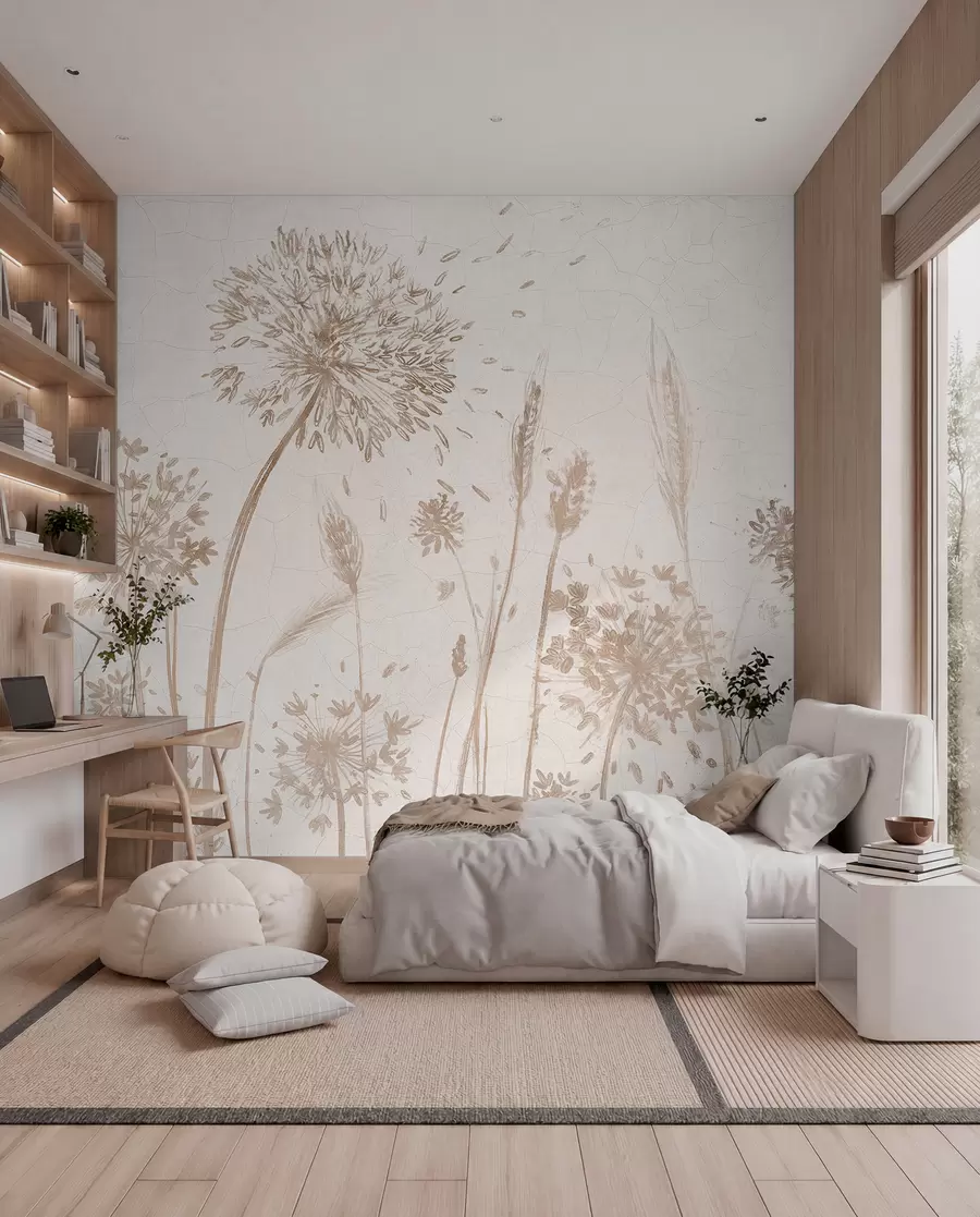 Fototapeedid Võilille lend w07921