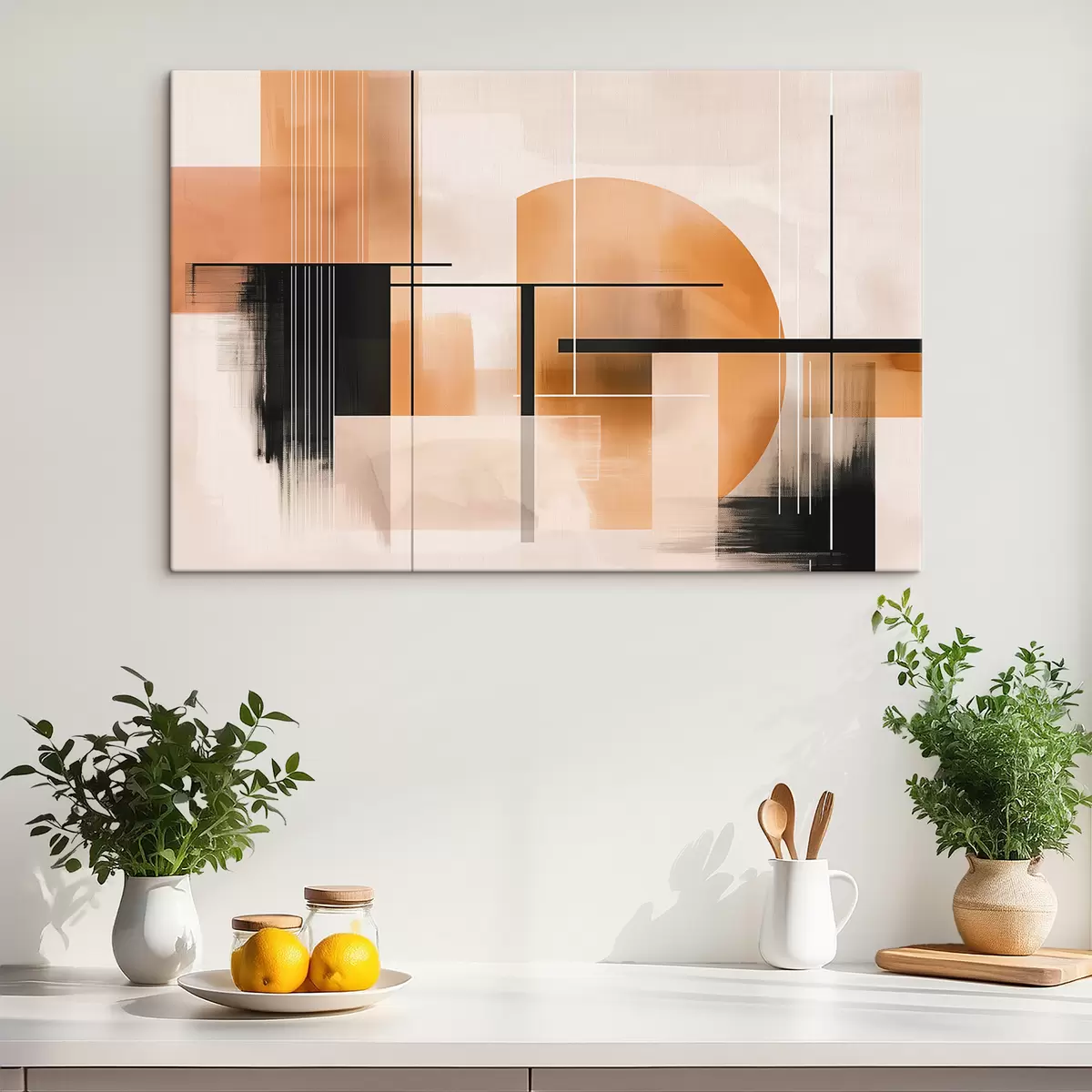 Pilt Abstraktsioon geomeetriliste kujunditega s39561