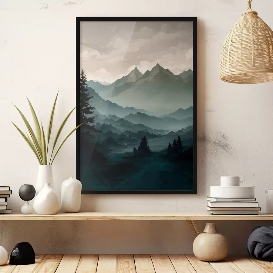 Fototapeedid Mäevaade f39587